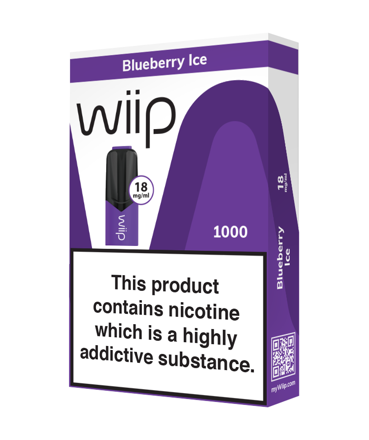 Wiipod, Blueberry Ice 18mg