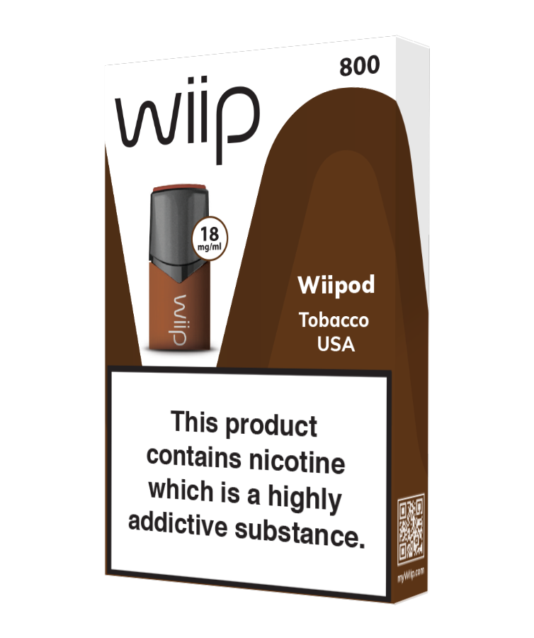 Wiipod Tobacco USA 18 mg