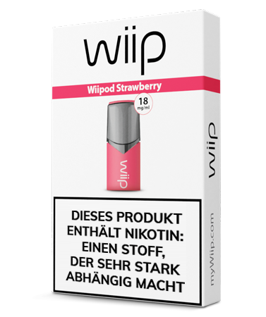 Wiipod Erdbeere 18 mg/ml