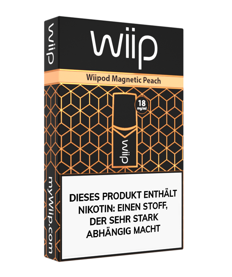 Wiipod Magnetic Pfirsich 18 mg/ml