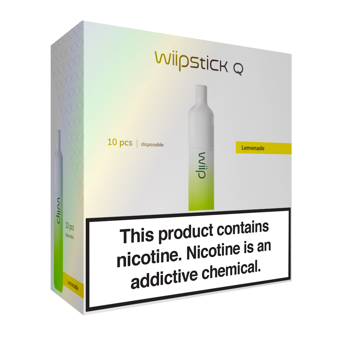 Wiipstick Q Multipack 10/1 – Lemonade – 18mg/ml