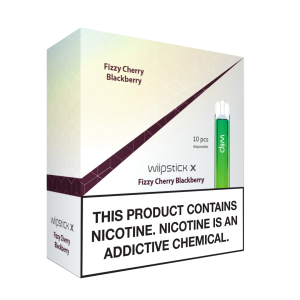 Wiipstick X Multipack 10/1 – Fizzy Cherry Blackberry – 18mg/ml