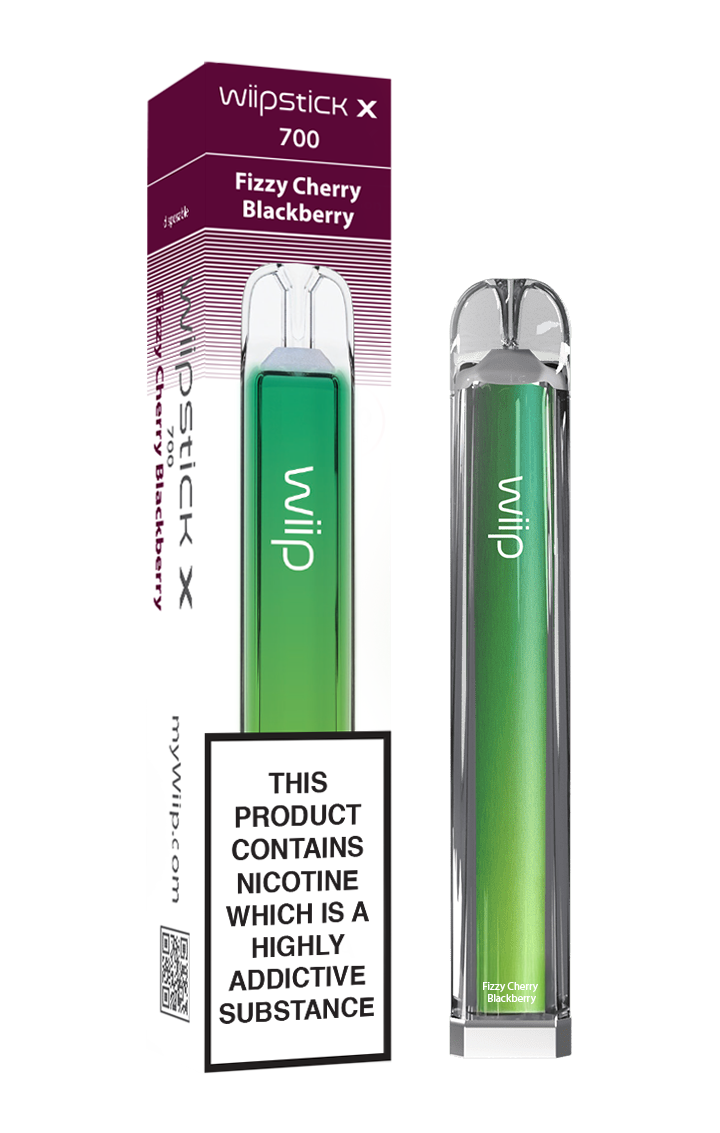 Wiipstick X – Fizzy Cherry Blackberry – 18mg/ml